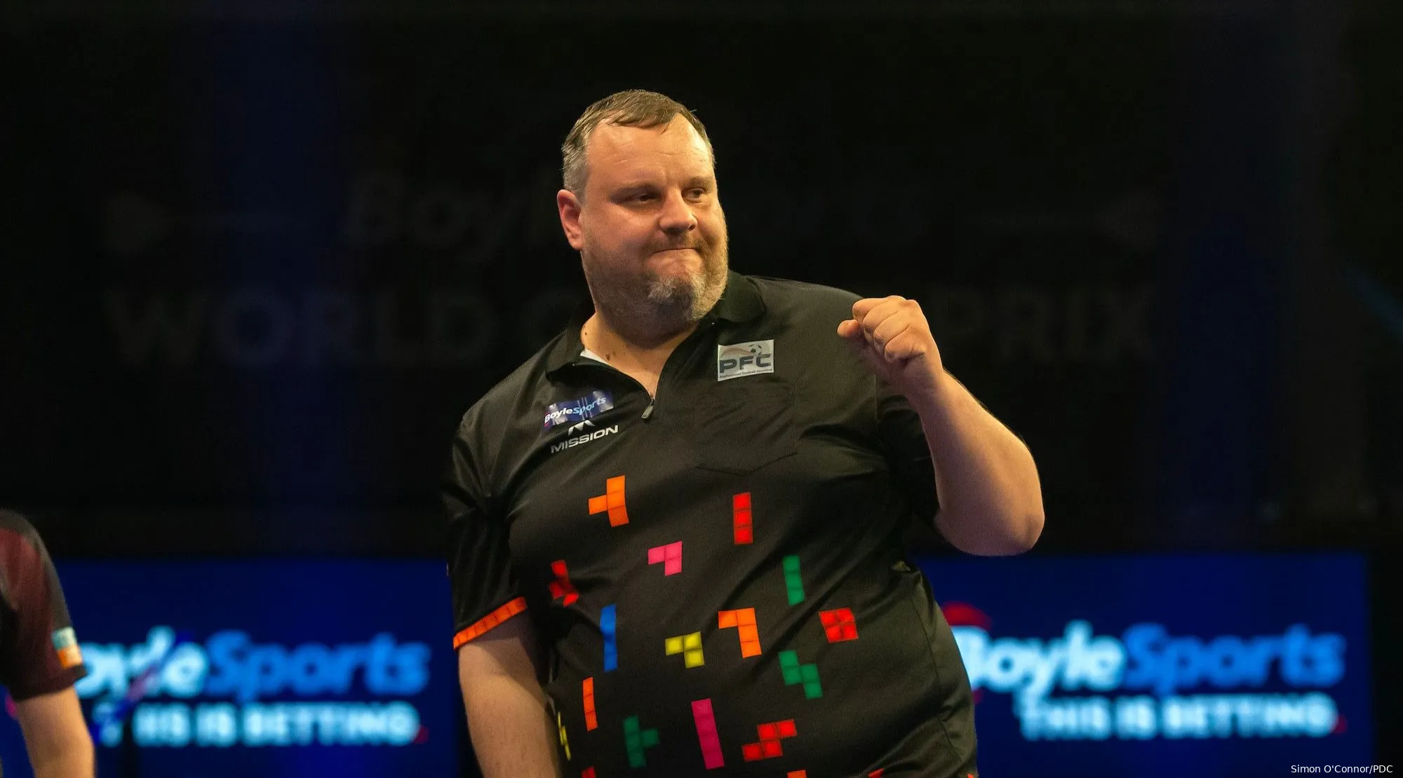 Ryan Joyce beats Darius Labanauskas and meets Danny Noppert in second